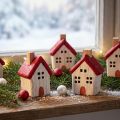 Maison de Noël en bois
