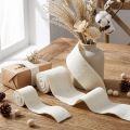 Lot de 2 bandes en feutre de laine blanche – 7 cm et 15 cm x 100 cm | Floristik24.fr
