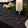 Mini étoiles pailletées noires 2,5 cm - Lot de 96 | Floristik24.fr