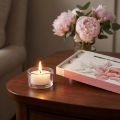 Lot de 12 Bougies Chauffe-Plat Parfumées à la Pivoine "Peony Blush" | Floristik24.fr