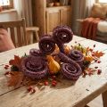 Spirales Décoratives Naturelles de Palmier Séchées et Teintées - Lot de 25 | Floristik24.fr