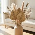 Lot de 100 mini palmes naturelles séchées pour décoration | Floristik24.fr