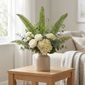 Fougère Artificielle Verte 55 cm - Tige Décorative | Floristik24.fr