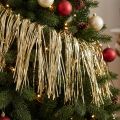 Rideau de Lamelles Doré 90 × 200 cm pour Décorations Festives | Floristik24.fr