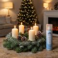Spray argenté décoratif 150 ml pour fenêtres et déco hivernale | Floristik24.fr