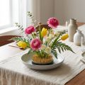 Iguille fleuriste cercle en laiton et socle métal 70mm | Floristik24.fr