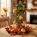 Branche décorative artificielle avec poires jaunes 75 cm | Floristik24.fr
