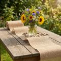 Ruban en Jute Naturel 15 cm x 40 m | Floristik24.fr