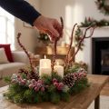 Branches naturelles de tige de bananier séchées rouges et blanchies – Lot de 20 | Floristik24.fr