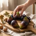 Set de 6 figues décoratives 8 cm en plastique – Couleurs naturelles pour décoration intérieure | Floristik24.fr