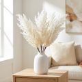 Pampas en Herbe Artificielle Blanc 92 cm | Floristik24.fr