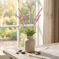 Lot de 3 tiges de lavande artificielle en bouquet, lavande lilas, 45 cm | Floristik24.fr