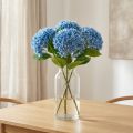 Hortensia artificiel décoratif bleu 69 cm | Floristik24.fr