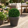 Boule de buis artificielle verte Ø25cm | Floristik24.fr