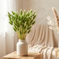 Herbe à queue de lapin herbe ornementale Lagurus vert olive L65cm 50g | Floristik24.fr
