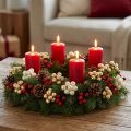 Mini boules de Noël sur fil or, crème Ø1,5cm 140 pcs | Floristik24.fr