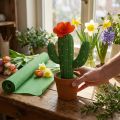 Rouleau de papier crêpon vert 50 x 250 cm - Décoration et loisirs créatifs | Floristik24.fr