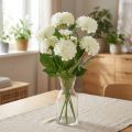 Kunstblume Dahlia artificielle blanche 50 cm | Floristik24.fr