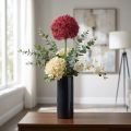 Fleur artificielle Allium Bordeaux Ø18 cm L90 cm | Floristik24.fr