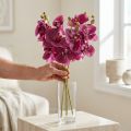 Orchidées Artificielles Violettes 56 cm, 3 Tiges | Floristik24.fr