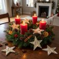 Étoiles décoratives en écorce de bouleau dorées 6,5 cm – Lot de 30 | Floristik24.fr