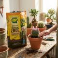 Terreau spécialisé 5L pour cactus, succulentes et bonsaïs – Marque Frux | Floristik24.fr
