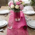 Ruban en fibres 8 cm x 25 m Fuchsia | Floristik24.fr