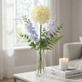 Kunst Allium blanc crème décoratif Ø18cm H90cm | Floristik24.fr