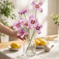 Bouquet de Cosméa Artificielles Lilas – 3 Tiges, 51 cm | Floristik24.fr