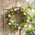 Couronne en bois naturel Ø30 cm pour décoration intérieure et créations artisanales | Floristik24.fr