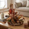 Composition florale de fleurs séchées exotiques avec cônes et Protea - 24 à 48 cm, 580 g | Floristik24.fr