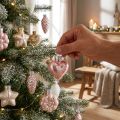 Boules de Noël en Verre Pastel - Lot de 12 Décorations pour Sapin | Floristik24.fr