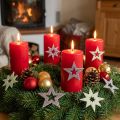 Étoiles en Mousse Autocollantes Jaune et Marron pour Loisirs Créatifs – Lot de 36 | Floristik24.fr