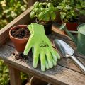 Gants de jardin Kixx en nylon, vert lime, taille 10 | Floristik24.fr