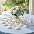 Coquilles Saint-Jacques Décoratives Naturelles 3,5–4 cm 300g | Floristik24.fr