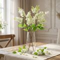 Branche de Lilas Artificiel Blanc 84 cm | Floristik24.fr