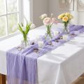 Ruban décoratif effet froissé lilas 100 mm x 15 m | Floristik24.fr