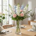 Fleur Artificielle Levkoje Blanche, Tige 78 cm | Floristik24.fr