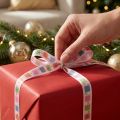 Ruban cadeau avec ruban pour colis Noël 15 mm 18 m | Floristik24.fr