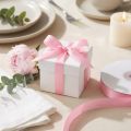 Ruban cadeau et décoration 8 mm x 50 m rose clair | Floristik24.fr