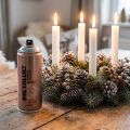 Bombe de peinture argentée 400 ml Montana Metallic Effect | Floristik24.fr
