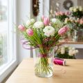 Fil décoratif rose effet ondulé Ø0,30 mm - 140 m | Floristik24.fr