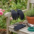 Gants Synthétiques en Lycra Noirs avec Paume Antidérapante - Taille 10 | Floristik24.fr
