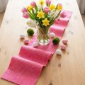 Ruban feutre rose 15cm 5m | Floristik24.fr