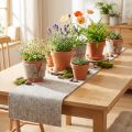 Ruban en feutre, sangle pour pot gris naturel 15 cm 5 m | Floristik24.fr