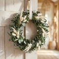 Couronne Décorative en Eucalyptus Stabilisé Ø35cm | Floristik24.fr