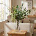 Branche décorative artificielle avec gousses de haricot vert 68 cm | Floristik24.fr