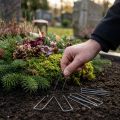 Épingles en U métalliques argentées 30 mm – 2,5 kg | Floristik24.fr