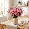 Bouquet de Marguerites Artificielles Roses en Plastique, 44 cm | Floristik24.fr