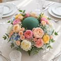 Boule en mousse florale humide verte Ø20cm | Floristik24.fr